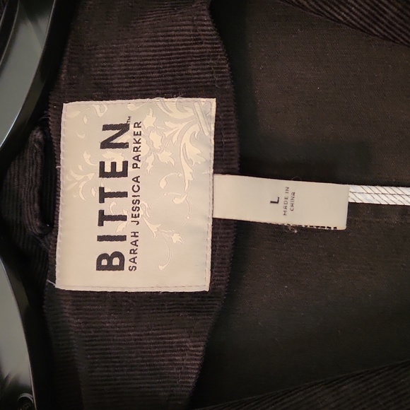 BLACK CORDUROY JACKET - Picture 2 of 6